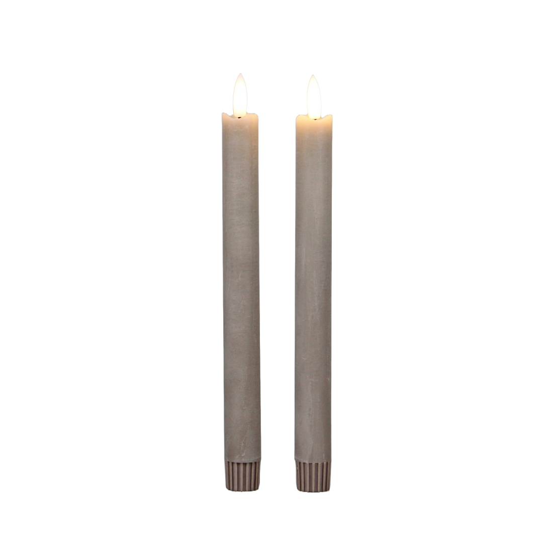JUNOfires LED dinerkaarsen  | set van 2