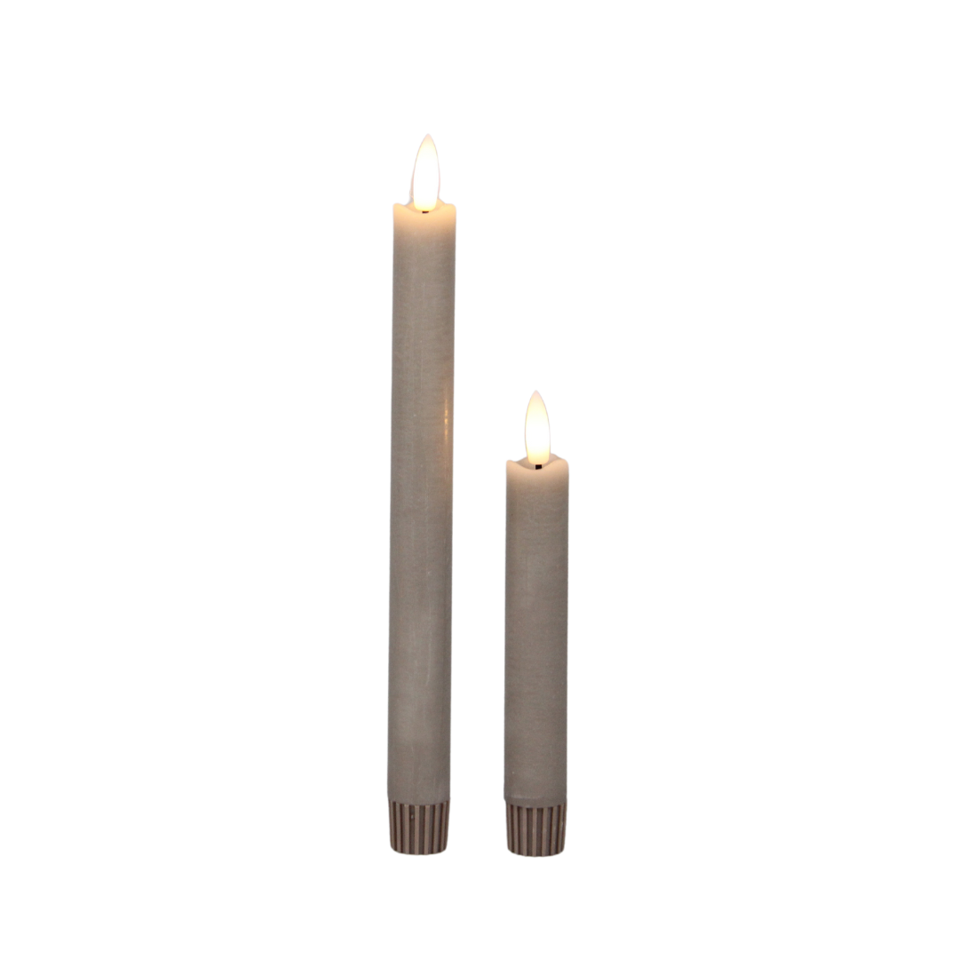JUNOfires LED dinerkaarsen  | set van 2