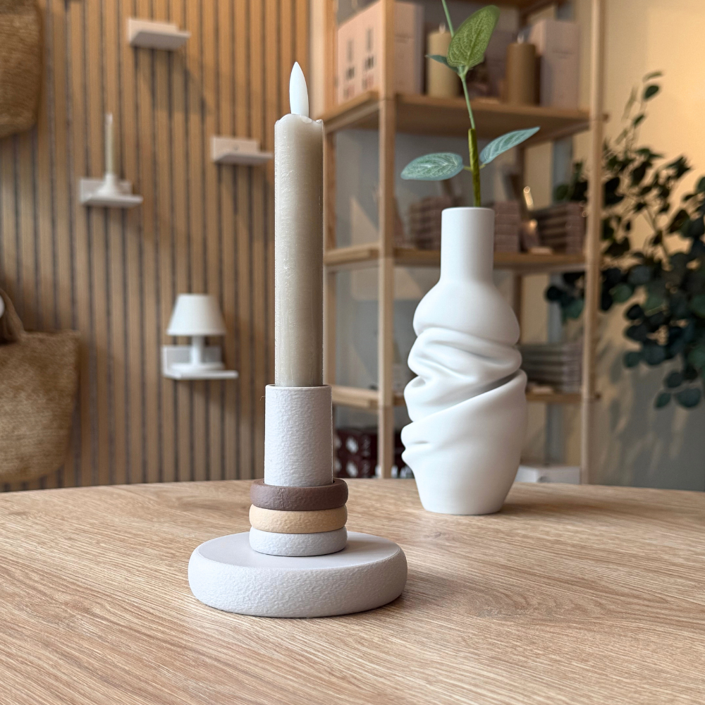 JUNOfires LED dinerkaarsen  | set van 2